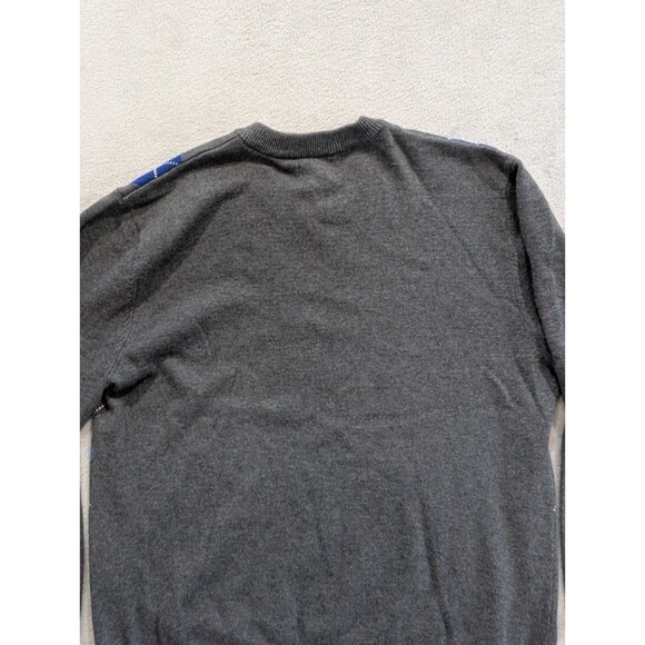 Club Room Sweater Mens L Colorful Argyle V Neck Preppy Grandpa Large - Picture 11 of 14